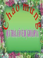 vì bây giờ me moi ve