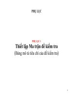 HD soạn đề kiểm tra môn Toán