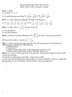 Đề thi học sinh giỏi toán huyện lớp 6