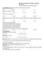 Đề tham khảo Kì 2 toán 6 Số 2