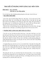 phuong phap day toan  cho hs yeu