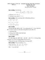 Đề thi hs giỏi toán 8-2013