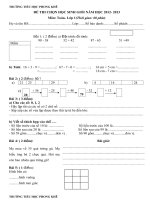 Đề thi HSG toán từ lớp 1- lớp 5 2012-2013