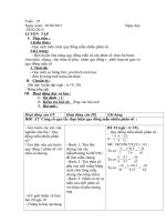 Tuần 25, Luyện Tập