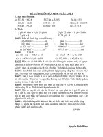 On tap cuoi nam lop 5