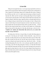 NGHIÊN CỨTIỂU LUẬN MÔN NGUYÊN LÝ THỐNG KÊ THỐNG KÊ TÌNH HÌNH TIÊU DÙNG SỮA CỦA SINH VIÊN ĐẠI HỌC NGOẠI THƯƠNG