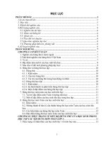 Đề tài tìm hiểu mức độ hứng thú của học sinh trong học tập các nội dung môn toán lớp 1