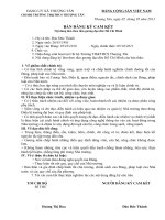 Ban cam ket dang vien dao thanh 2013