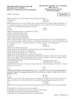 facebook.Đề thi thử lần 1 môn lý