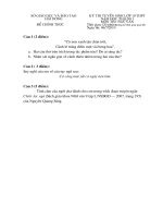 đề thi văn tỉnh Hải Dương