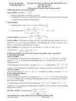 De Thi DH Khoi B - lan 2 - Hau Loc 4 - Thanh Hoa - 2012 - 2013