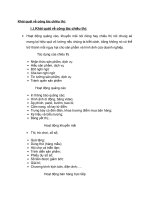 CÔNG tác CHIÊU THỊ Marketing