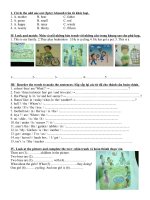 KT HK II T. Anh Lớp 3 (mới)