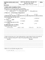 DE THI LOP 5 CUOI HKII CAC MON