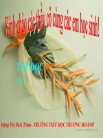 Bài. Từ ngữ về thời tiết