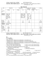 Ma trận Kt CN 6 kỳ 2