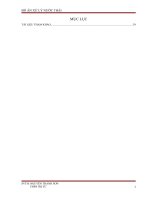 thiết kế hệ thống xử lí nước thải bệnh viện chợ rẫy -thành phố hồ chí minh công suất 2000 m3