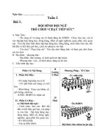 GA TD lớp 5 tuần 2-4