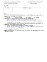 ĐỀ KT HKII VĂN 8 TX BUÔN HỒ