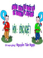 Thu hoạch, bảo quản và chế biến thuỷ sản-thi GVG tỉnh Long An