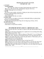 Tổng hợp kiến thức lớp 9