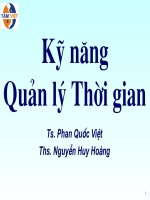 Kỹ năng Quản Lý Thời Gian