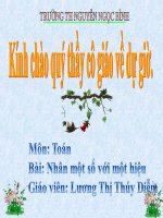 giao an dien tu mon toan