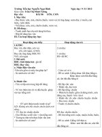 Học vần uôn ươn