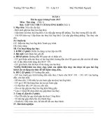 GIÁO ÁN THỦ CÔNG 3 HK1