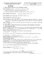 đề , đáp án thi thử đại học 2012-2013 thpt Chau Van Liem Can tho