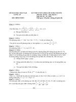 TUYỂN SINH LỚP 10 CHUYÊN TOÁN 12_13