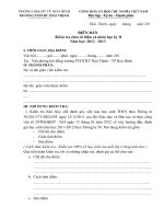 BIÊN BAN KIỂM TRA CHEO SÔ ĐIỂM CÁ NHÂN, SỔ ĐIỂM LỚP