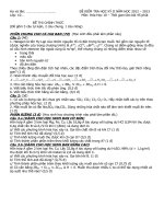 ĐỀ THI HK II SIÊU HAY