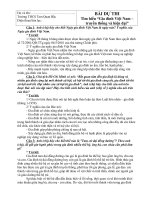 BÀI DỰ THIGIA ĐÌNH VIỆT NAM TRUYỀN THỐNG VÀ HIỆN ĐẠI