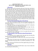 Chuyên đề Tiếng Anh 12-13