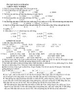 Ôn tập Toán cuối năm lớp 5