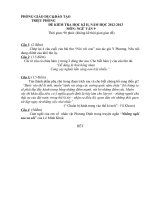 ĐỀ THI HK II. LỚP 9 NĂM 2013 CỦA HUYỆN TRIỆU PHONG, QUẢNG TRỊ