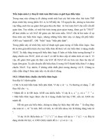 tiểu luận môn lý thuyết tính toán bài toán có giới hạn điều kiện