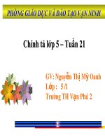 bài giảng chính tả lớp 5