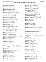 100 bài Lương Giác bổ sung ôn thi ĐH 2013