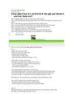 Bài Kiểm Tra 1 Tiết Môn Ngữ Văn