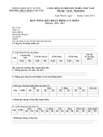 Mâu tổng kết cả năm của cá nhân 2012-2013