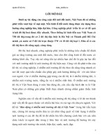 báo động ô nhiễm môi trường đô thị ở việt nam