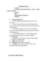 tiếng anh 11- unit 12- language focus