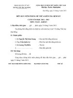 Bien ban coi thi lop 5