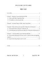 Báo cáo thực tập kinh tế tại công ty TNHH vận tải Trung Thành