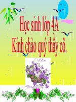 Tập đọc tiết 45 - Hoa học trò - Đài 4A