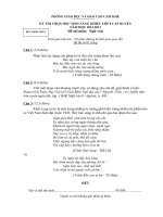 Đề+Đáp án HSG Văn 8 huyện Cẩm Khê - PTho