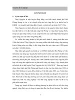 Đánh giá hiệu quả kinh tế-xã hội và môi trường của dự án quy hoạch kinh tế -xã hội tại huyện thuỷ nguyên-thành phố Hải Phòng