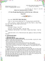 TTCN ĐỀ NGHỊ TẶNG BẰNG KHEN CỦA BỘ GD